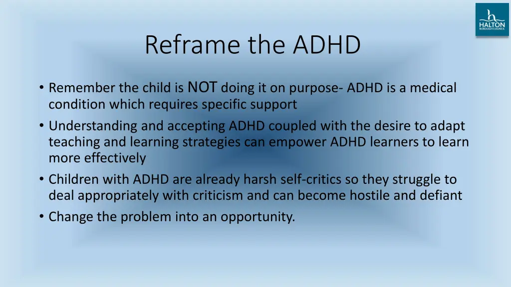 reframe the adhd