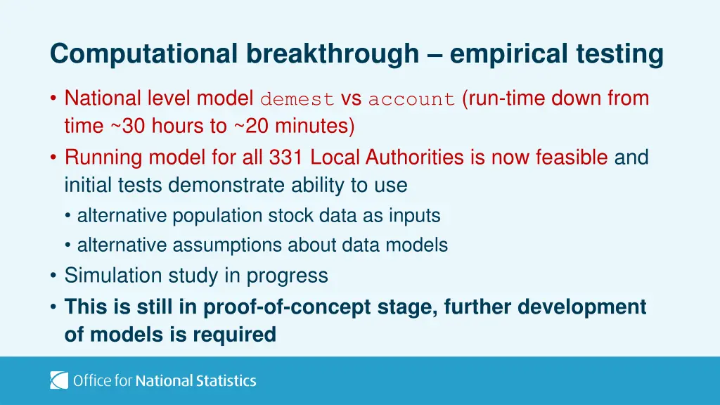 computational breakthrough empirical testing