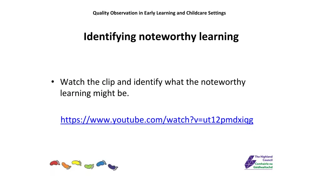 quality observation in early learning 14