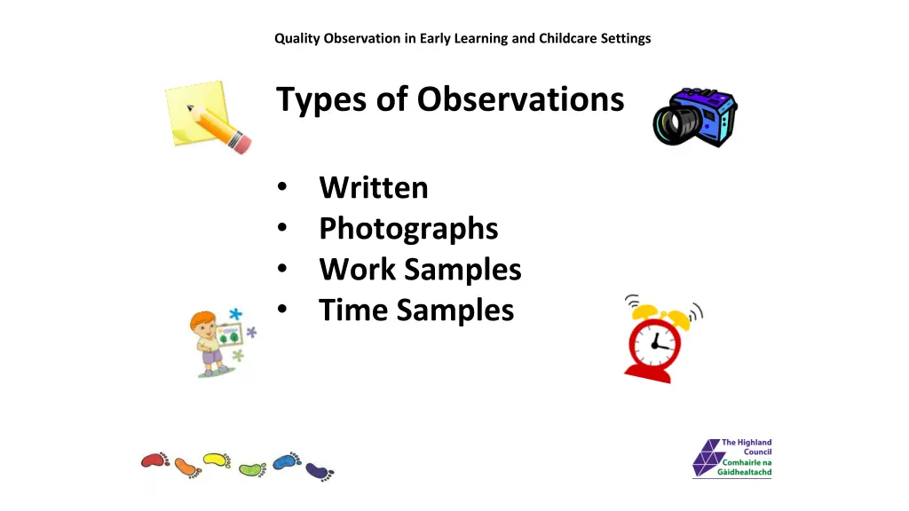 quality observation in early learning 25