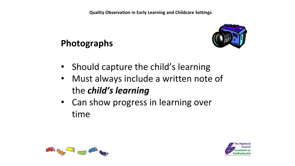 quality observation in early learning 26