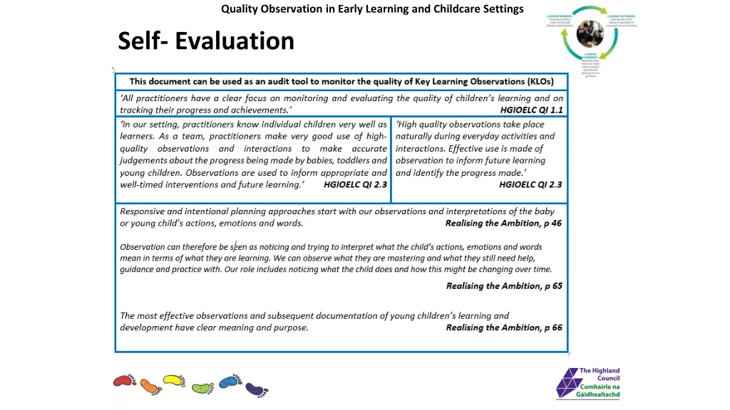 quality observation in early learning 30