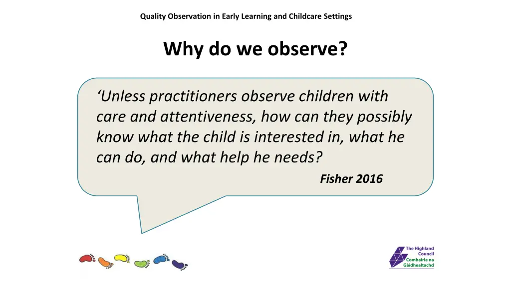 quality observation in early learning 6