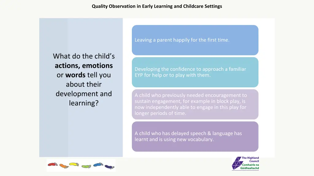 quality observation in early learning 8