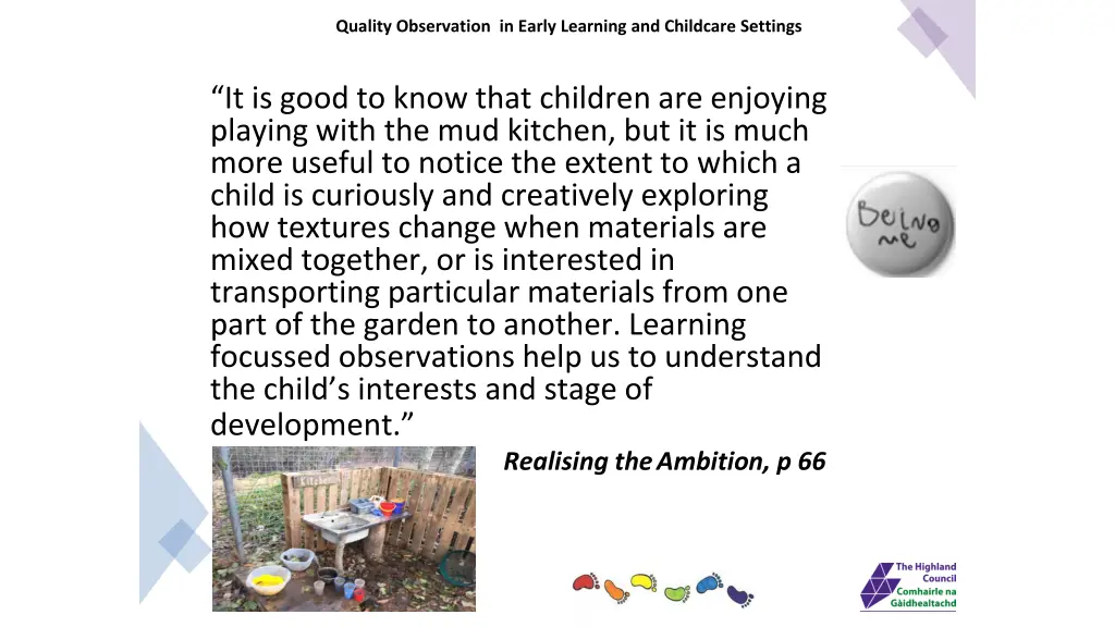 quality observation in early learning 9