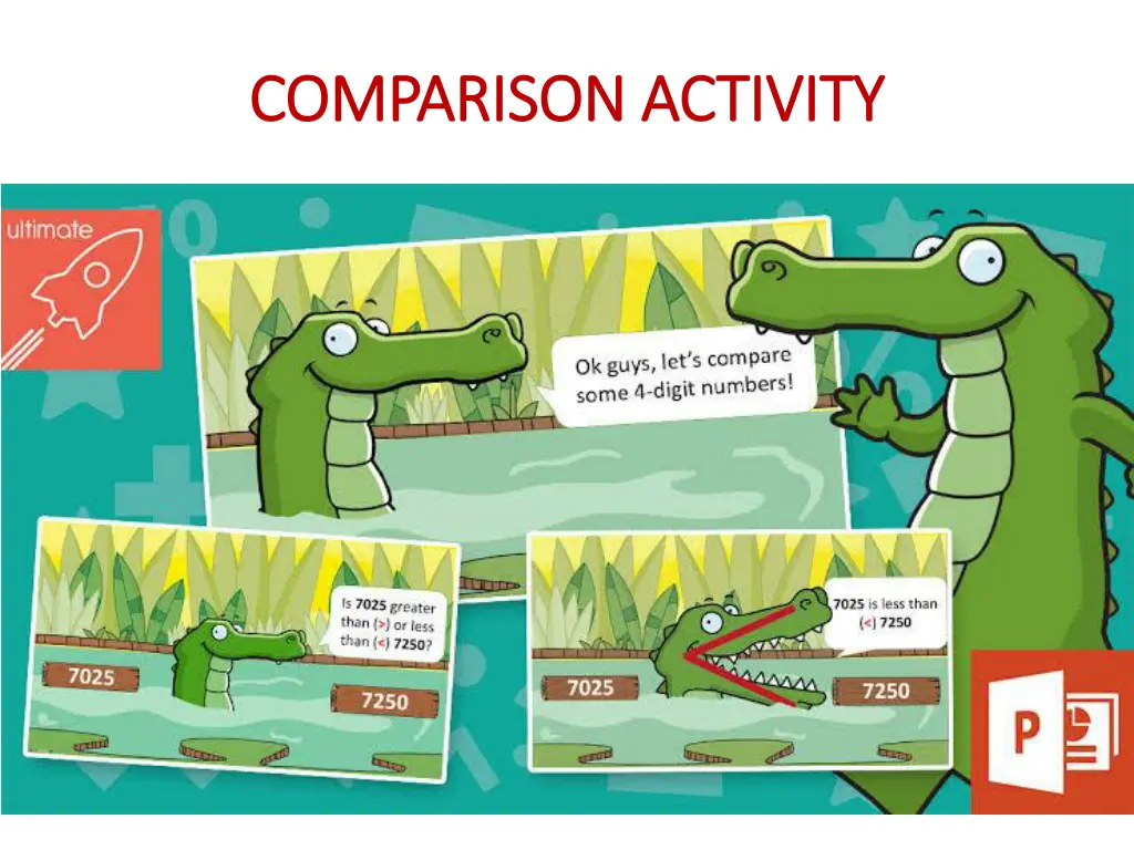 comparison activity comparison activity