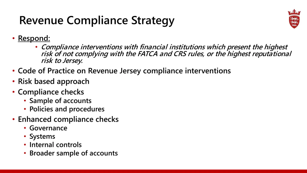 revenue compliance strategy 2