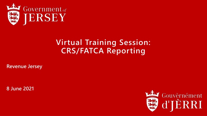 virtual training session crs fatca reporting