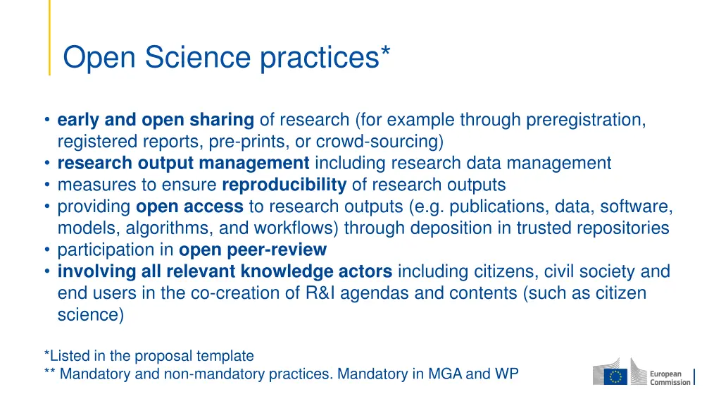 open science practices