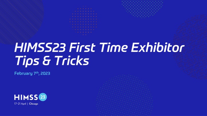 himss23 first time exhibitor tips tricks