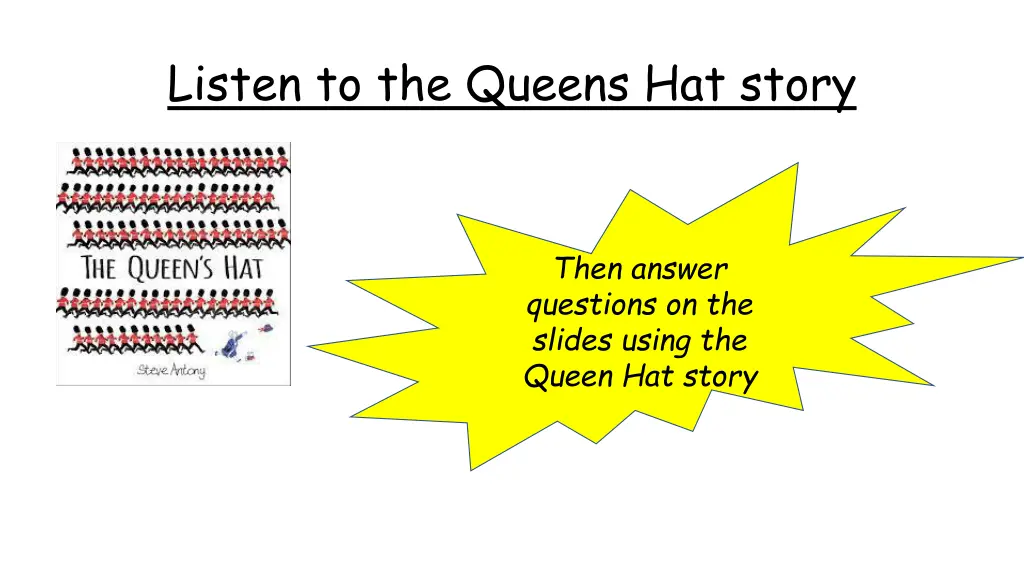 listen to the queens hat story