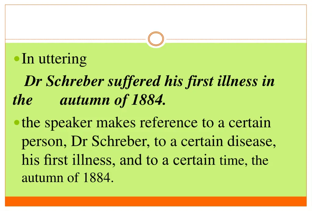 in uttering dr schreber suffered his first