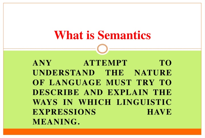 what is semantics