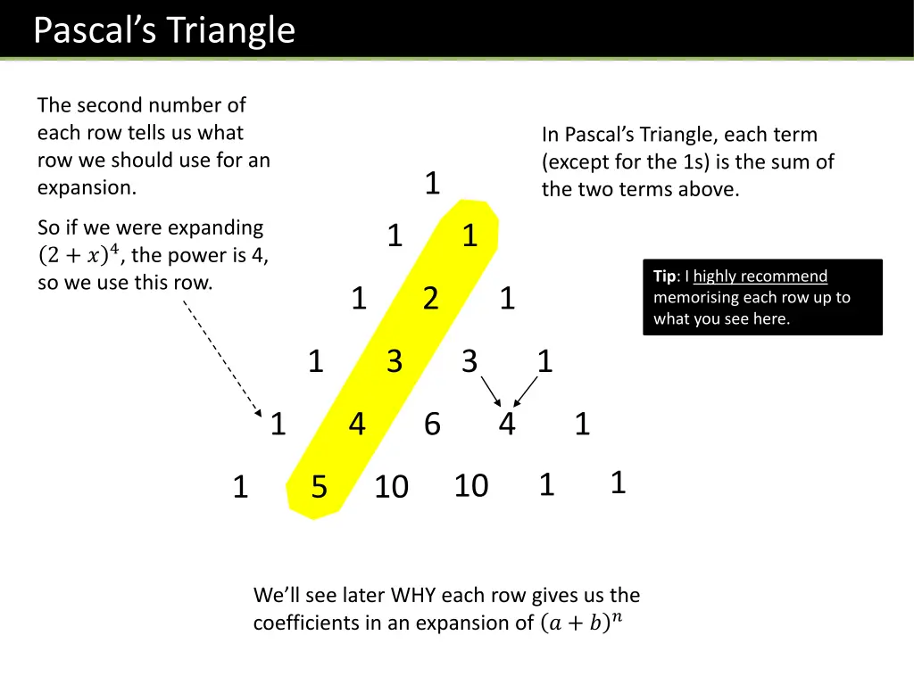 pascal s triangle