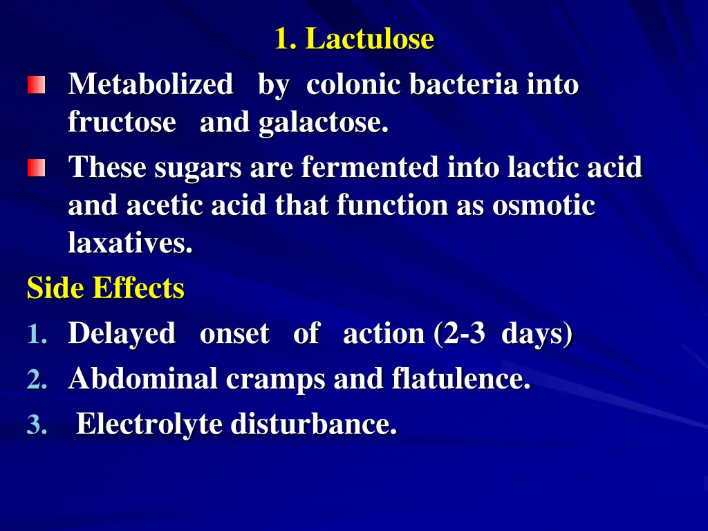 1 lactulose