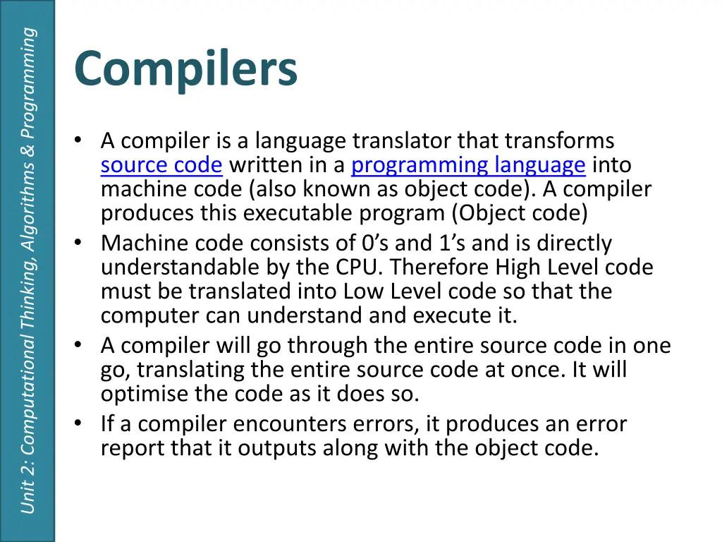 unit 2 computational thinking algorithms 10