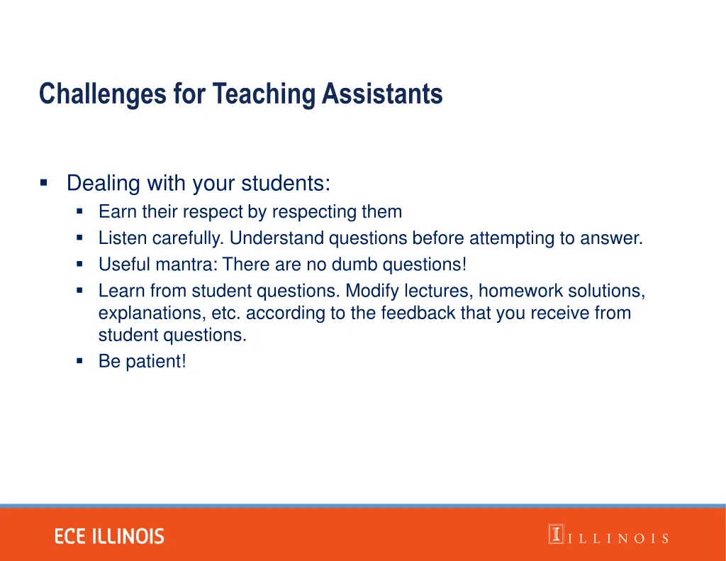 challenges for teaching assistants 1