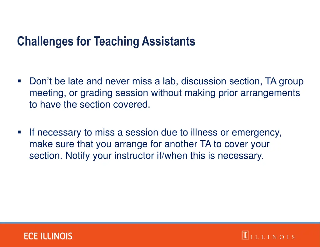 challenges for teaching assistants 2