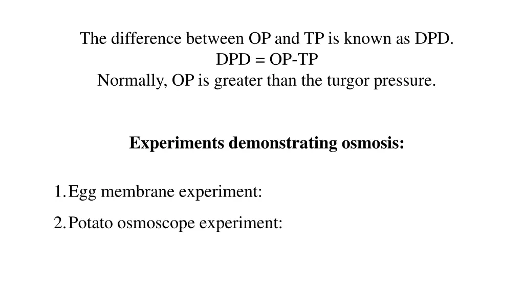 the difference between op and tp is known