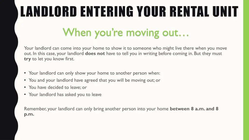 landlord entering your rental unit 1