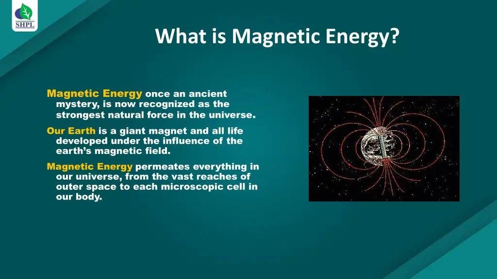 what is magnetic energy