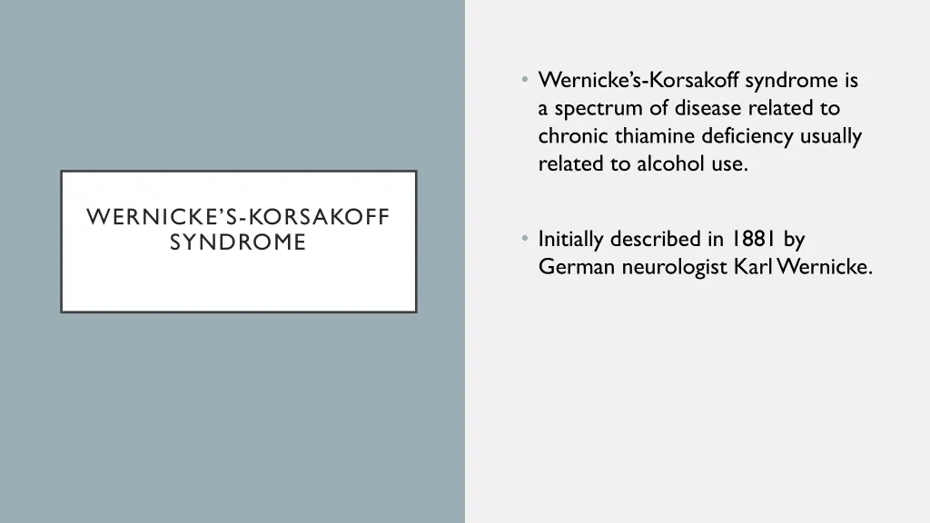 wernicke s korsakoff syndrome is a spectrum