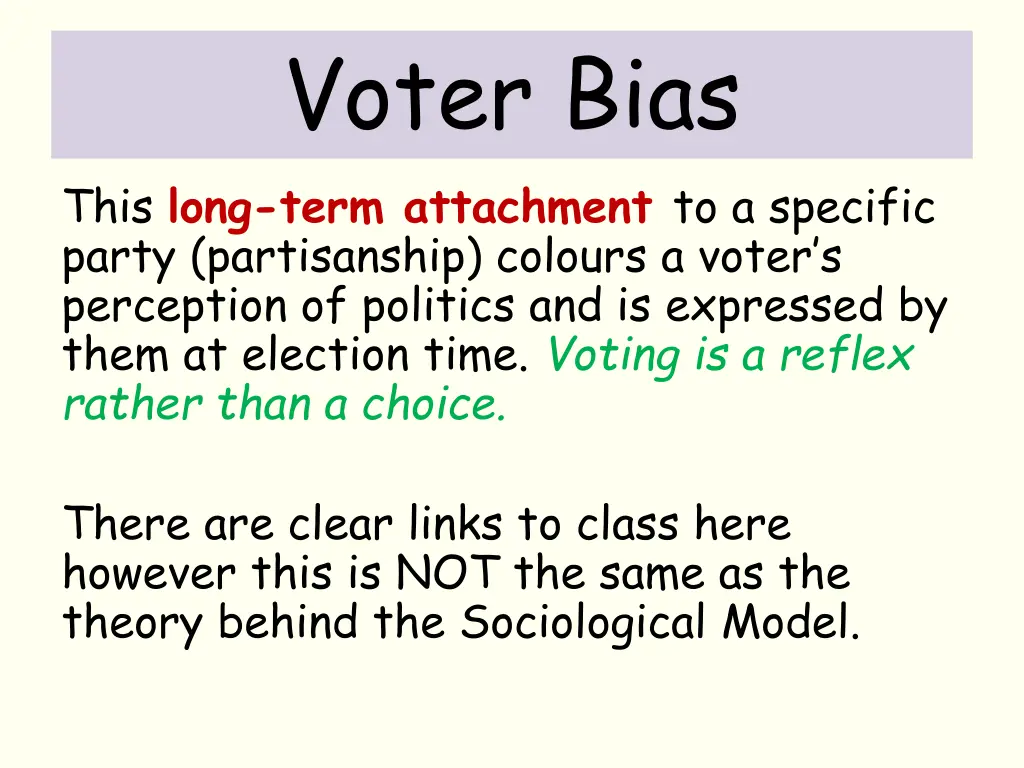 voter bias 1