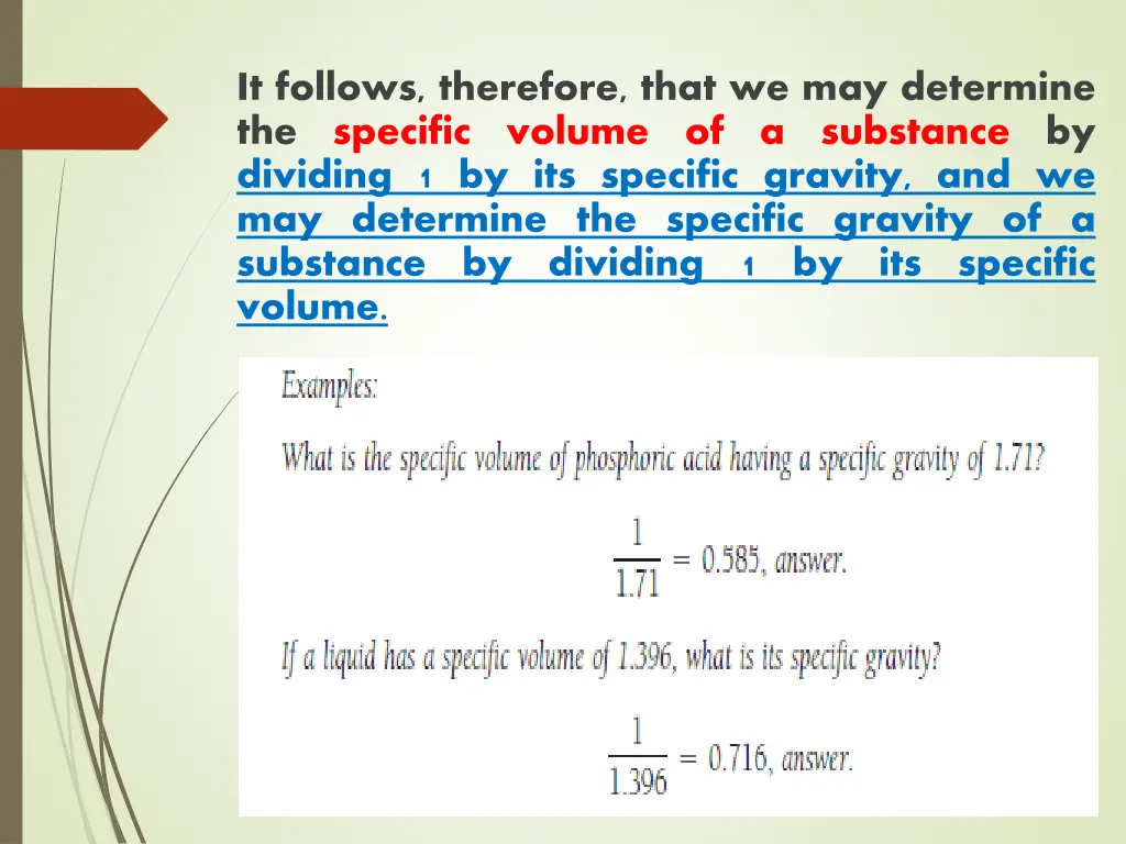 it follows therefore that we may determine