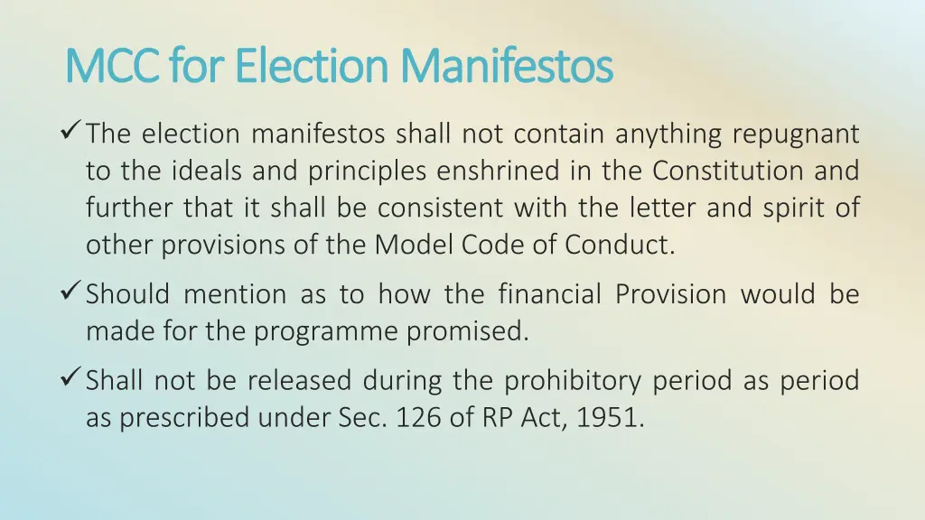 mcc for election manifestos mcc for election