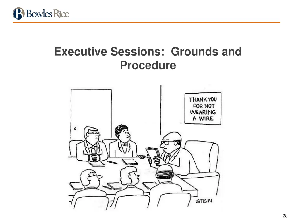 executive sessions grounds and procedure