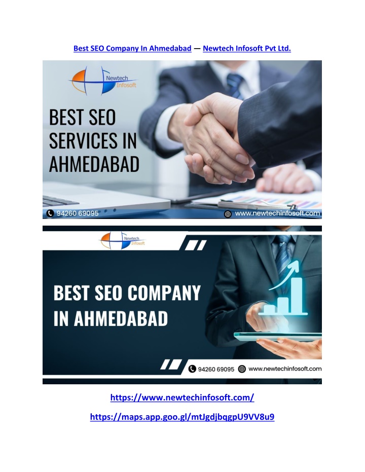 best seo company in ahmedabad newtech infosoft