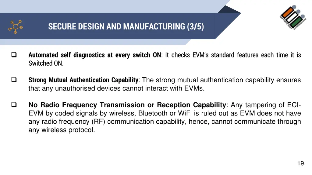 secure design and manufacturing 3 5