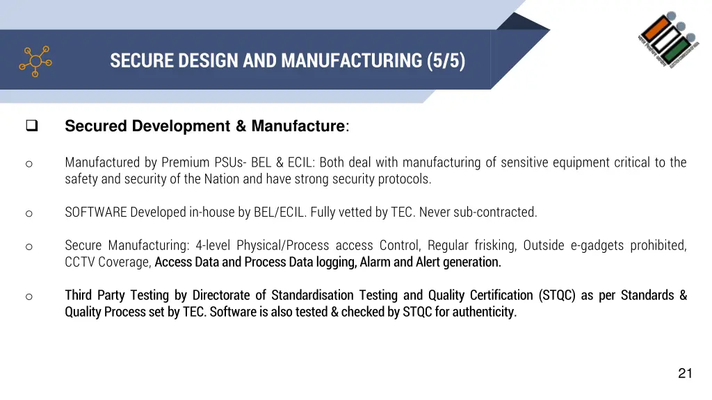 secure design and manufacturing 5 5