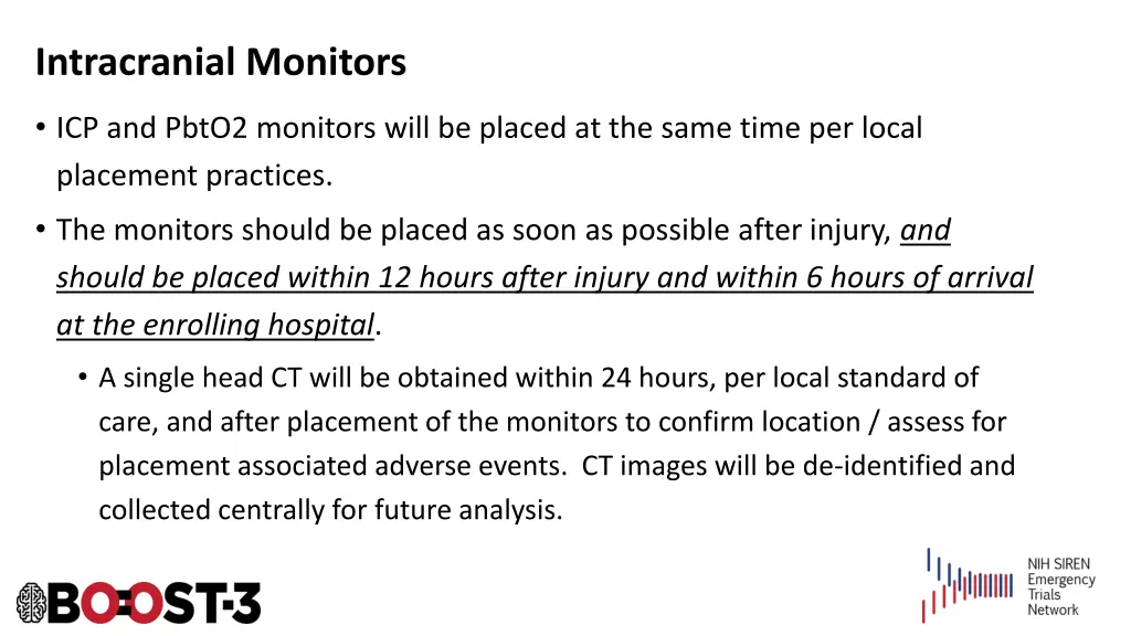 intracranial monitors