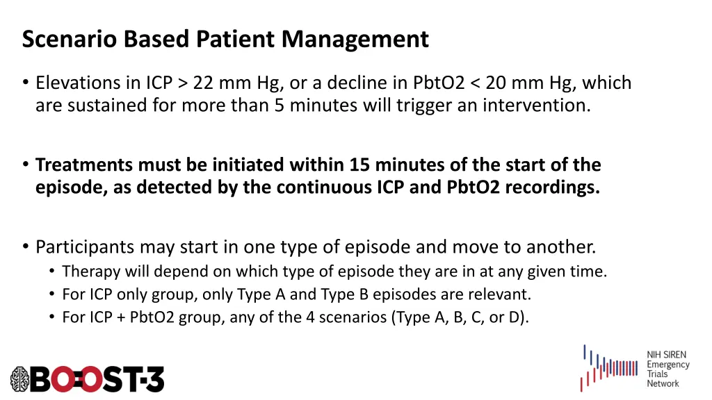 scenario based patient management