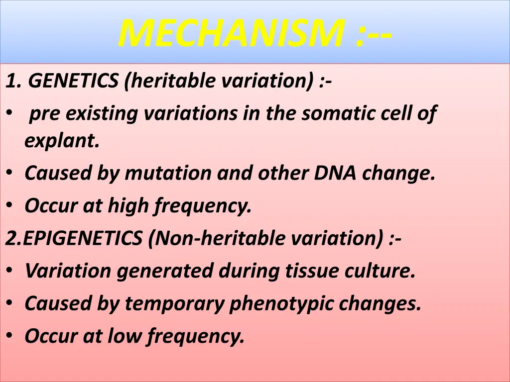 mechanism