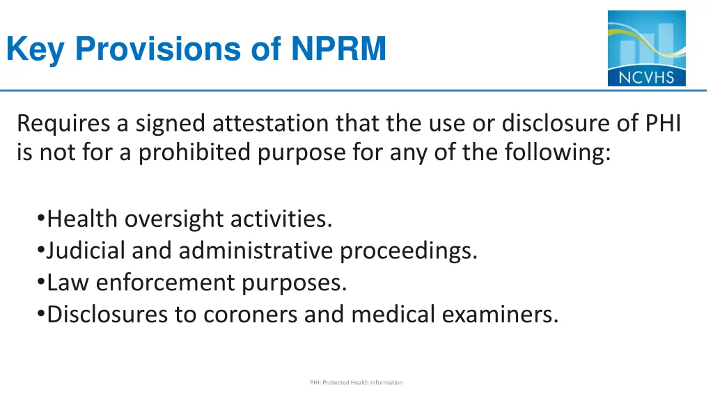 key provisions of nprm 3