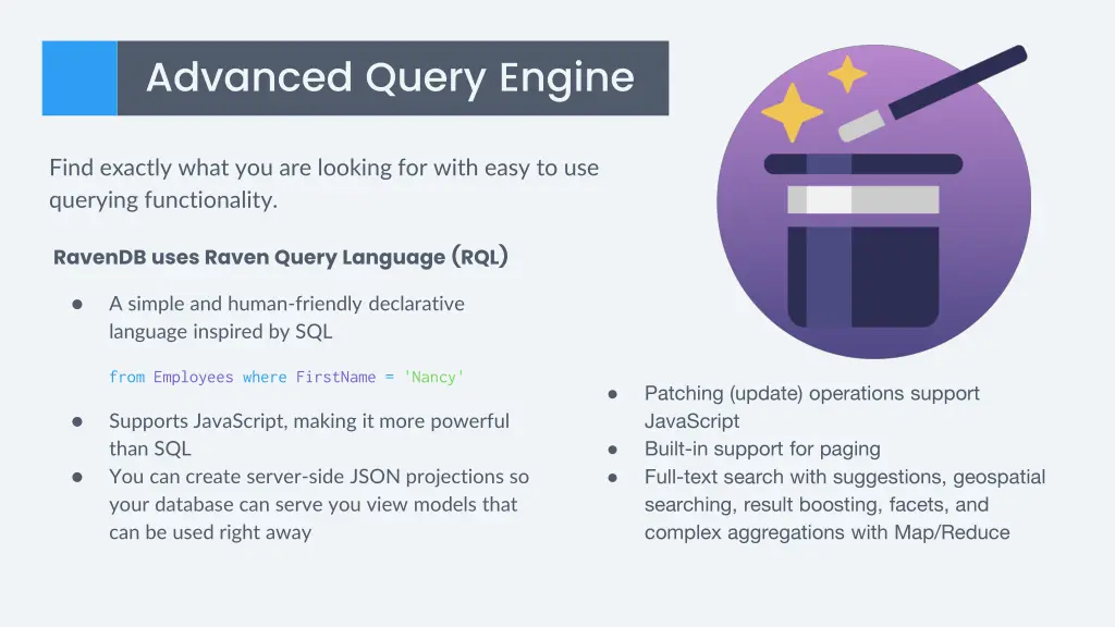 advanced query engine