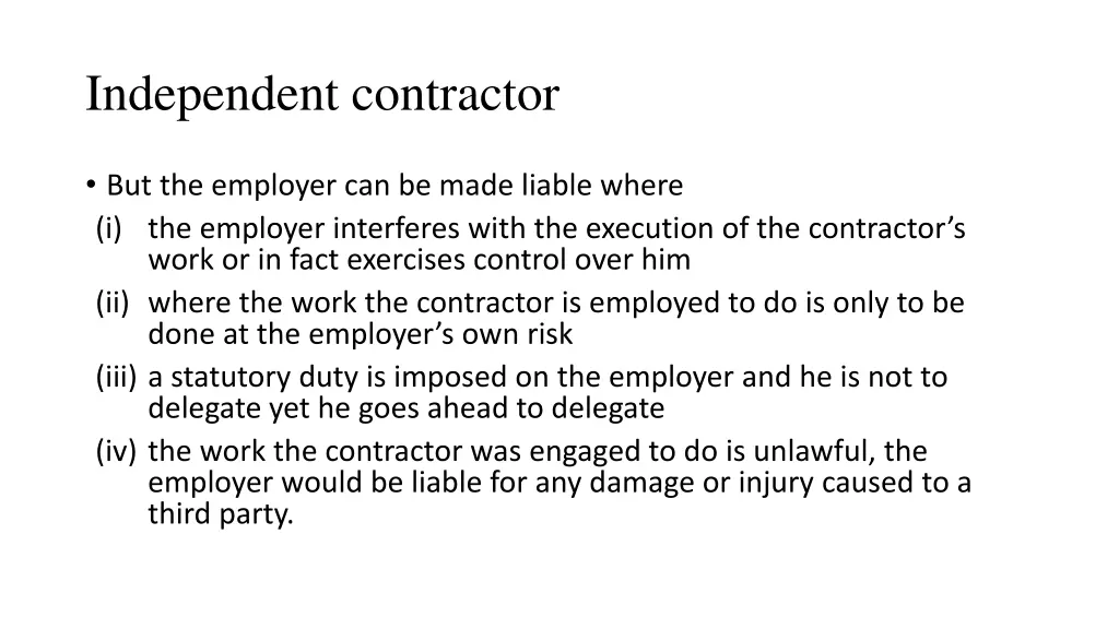 independent contractor 1