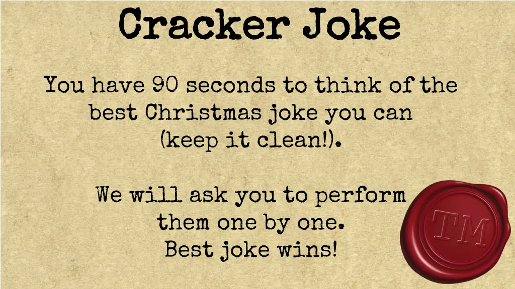 cracker joke cracker joke