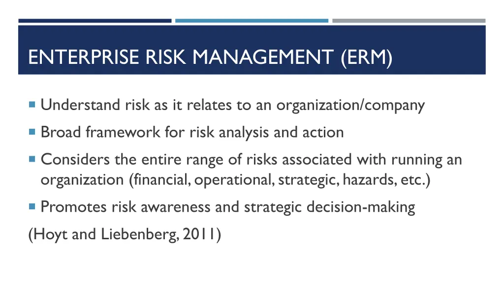 enterprise risk management erm