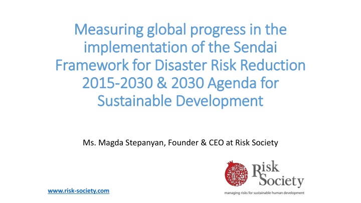 measuring global progress in the measuring global