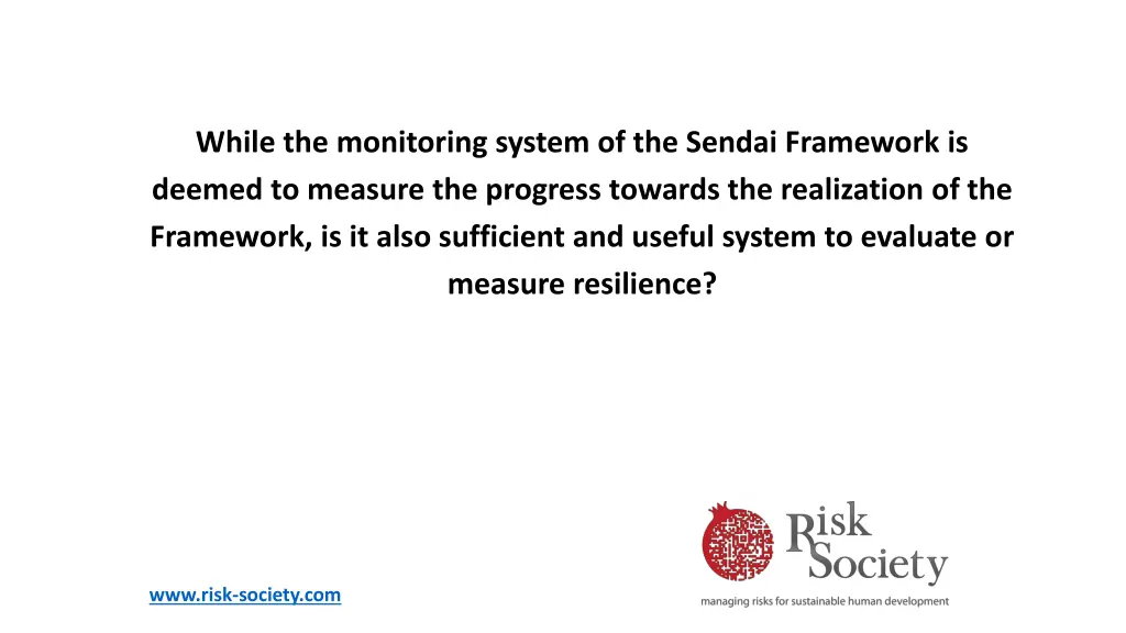 while the monitoring system of the sendai