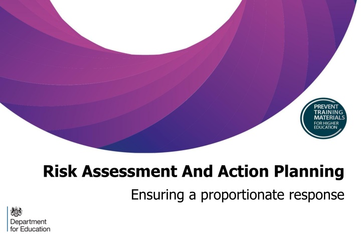 risk assessment and action planning ensuring