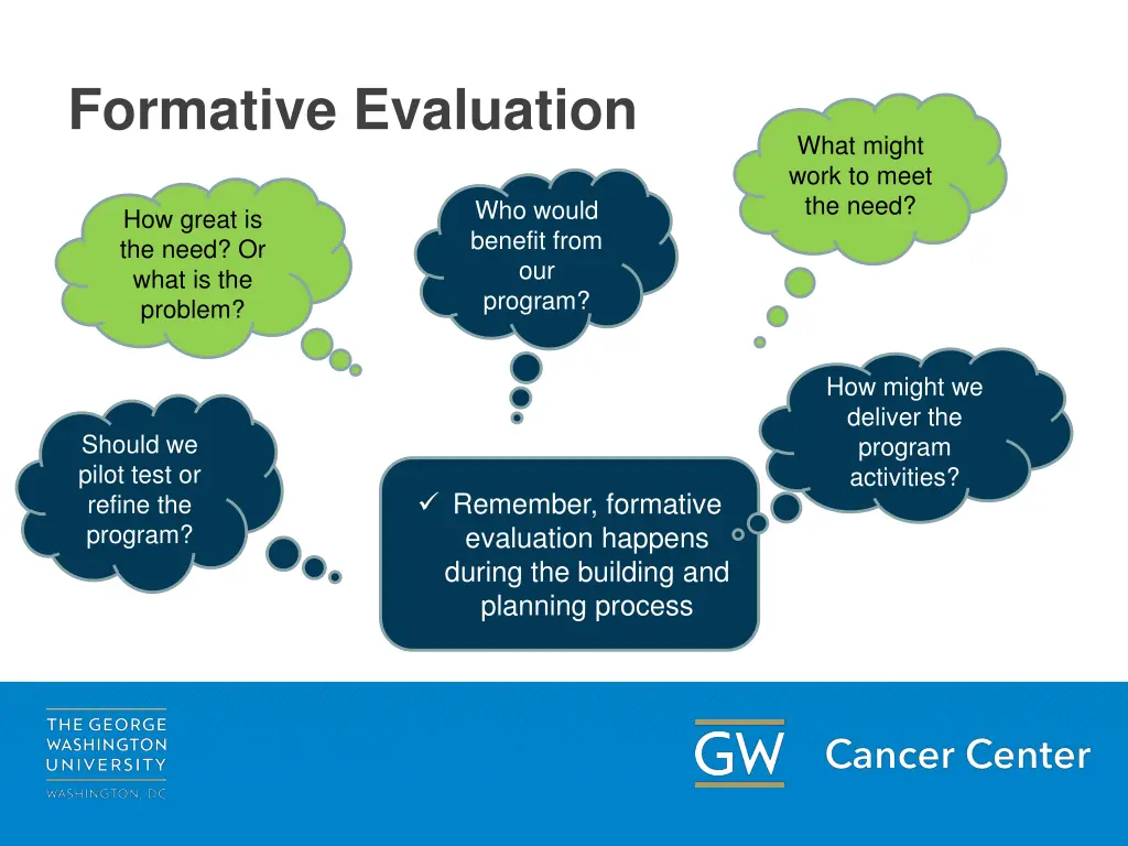 formative evaluation