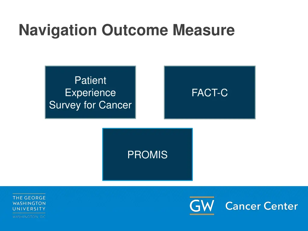 navigation outcome measure