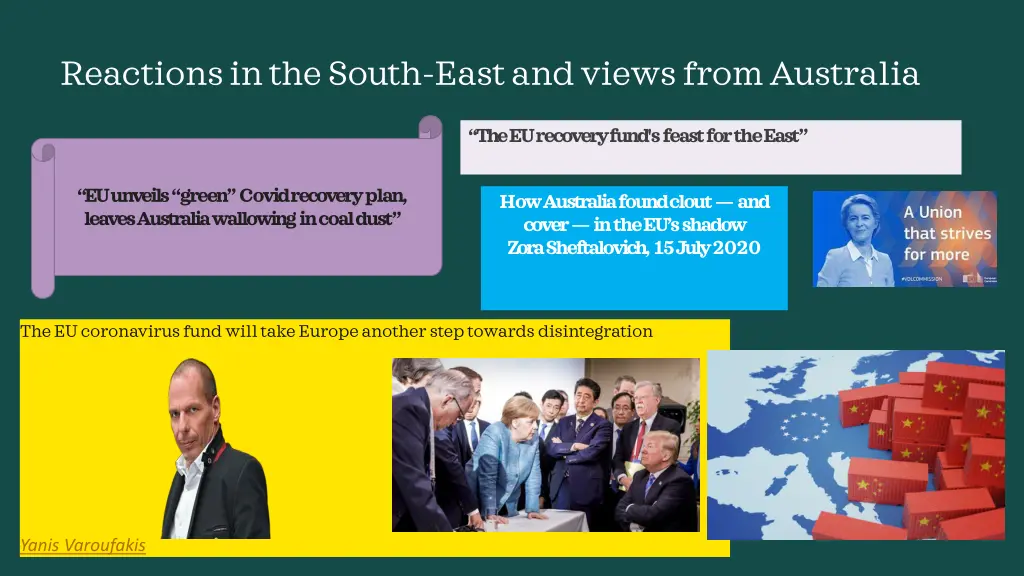 reactions in the south east and views from