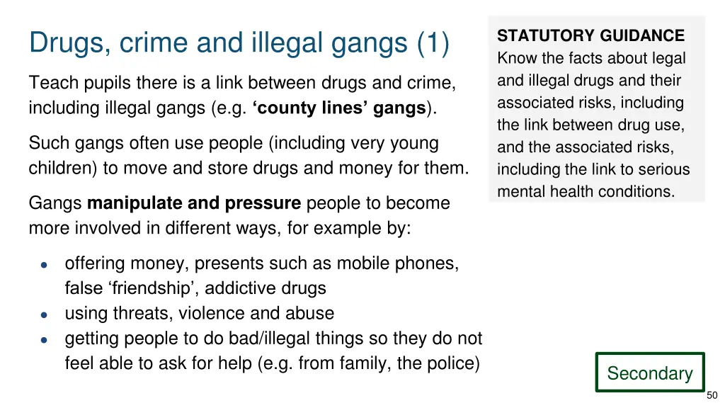 drugs crime and illegal gangs 1