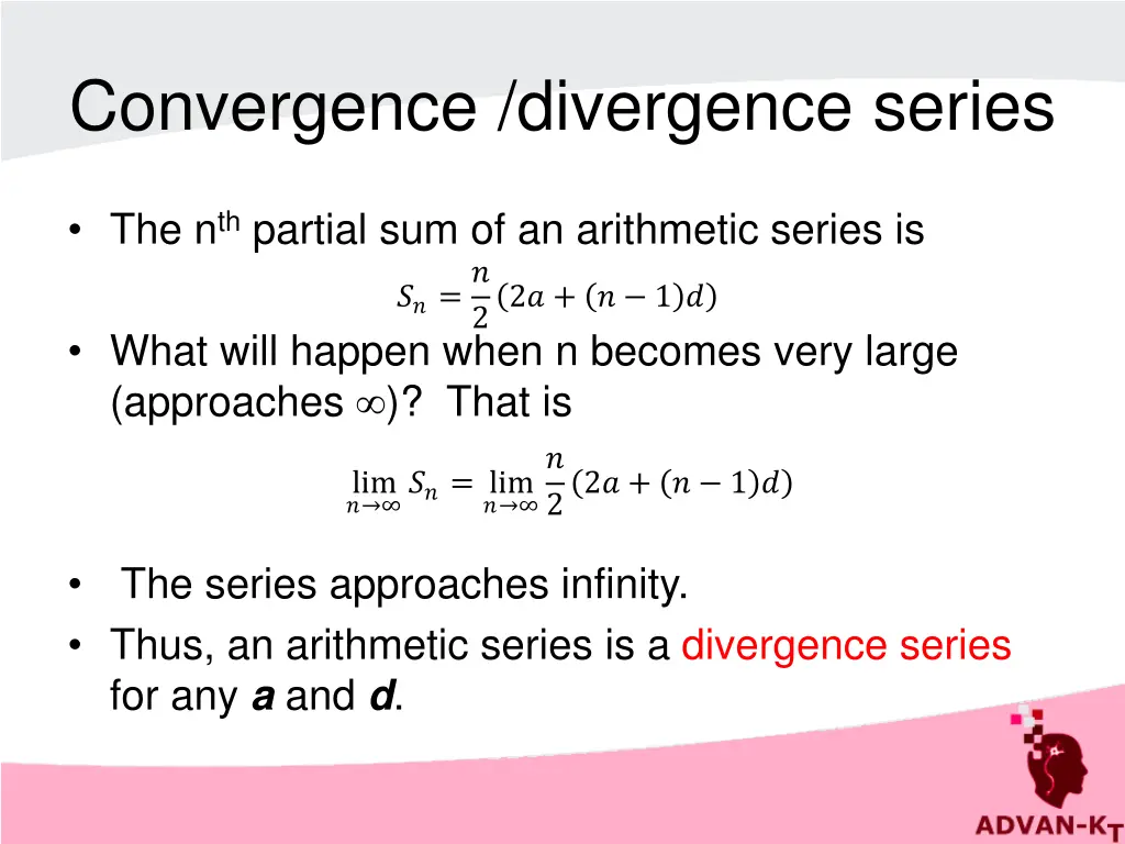 convergence divergence series