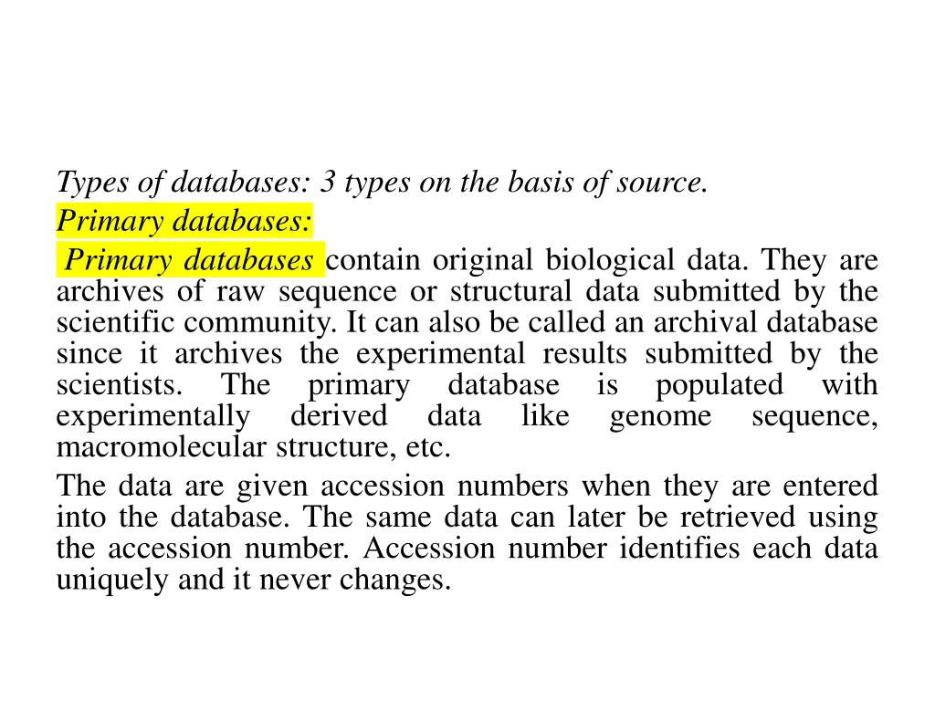 types of databases 3 types on the basis of source